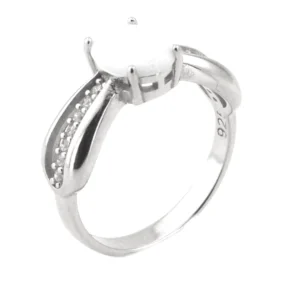 925 Sterling Silver Opal Ring OZY-1-69