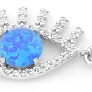 925 Sterling Silver Opal Bracelets OZB42