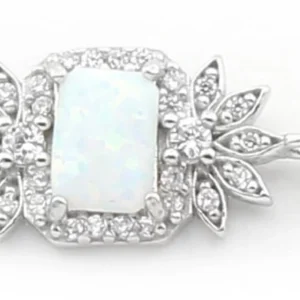 925 Sterling Silver Opal Bracelets OZB46