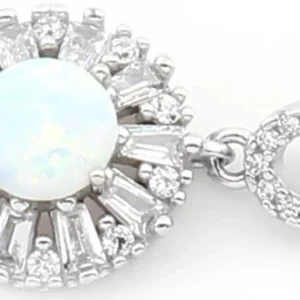 925 Sterling Silver Opal Bracelets OZB48