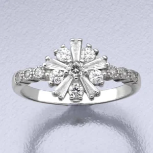 925 Sterling Silver Ring ZY-1-159