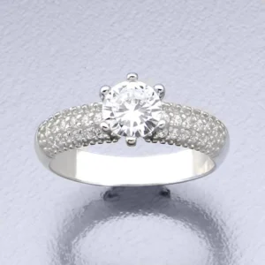 925 Sterling Silver Ring ZY-1-179