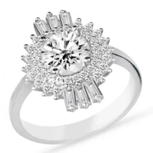 925 Sterling Silver Ring ZY-1-83