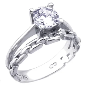 925 Sterling Silver Ring ZY-1-94